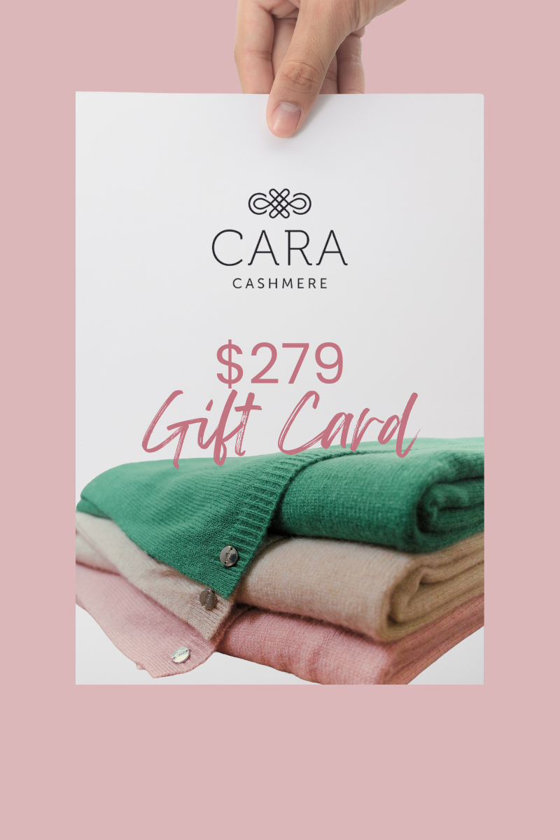 Cara Cashmere Gift Voucher - Cara Cashmere