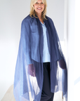 Navy Cashmere Aura Scarf