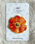 Poppy Reversible Scarf Magnet Brooch