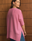 Cashmere Rose Pink Oversized Tee