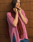 Cashmere Rose Pink Oversized Tee