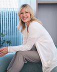 Ivory Longline Silk Cashmere Cardigan