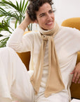 Cashmere Caramel Skinny Scarf