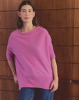 Cashmere Rose Pink Oversized Tee