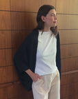 Cashmere Dark Navy Shrug