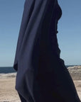 Cashmere Deep Navy Wrap Cara Cashmere