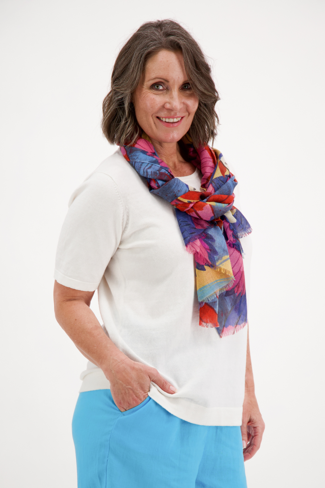 Brilliant Basics Cotton Cashmere T-Shirts - Cara Cashmere