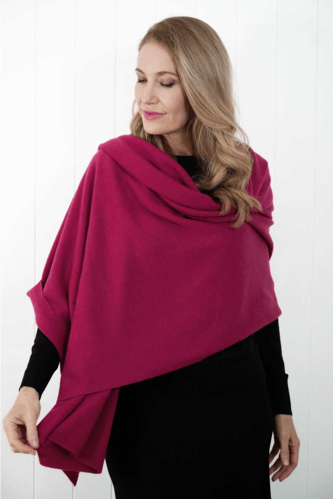 Cashmere Wrap - Mulberry