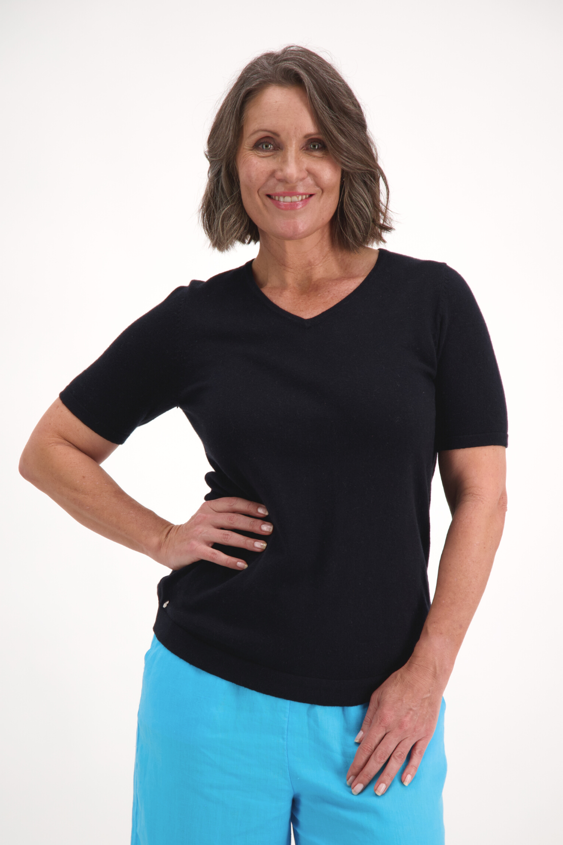 Brilliant Basics Cotton Cashmere T-Shirts - Cara Cashmere
