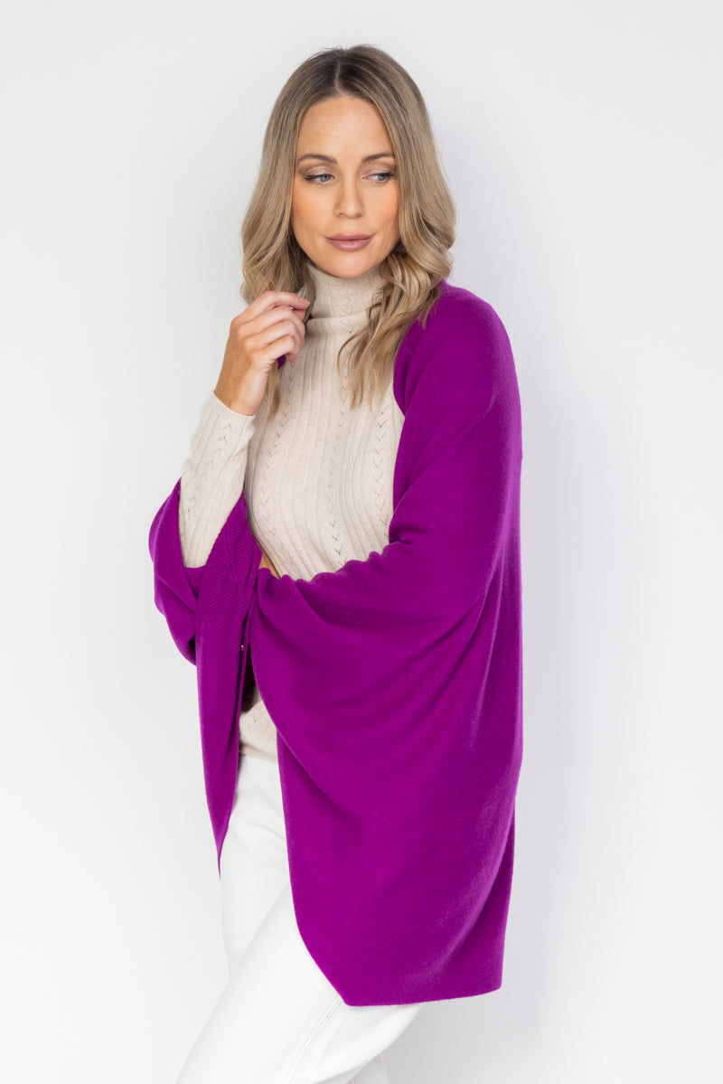 Cashmere Shrug - 4 colours - Cara Cashmere