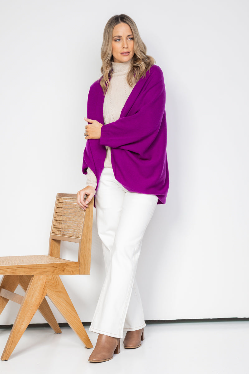 Cashmere Shrug - 4 colours - Cara Cashmere