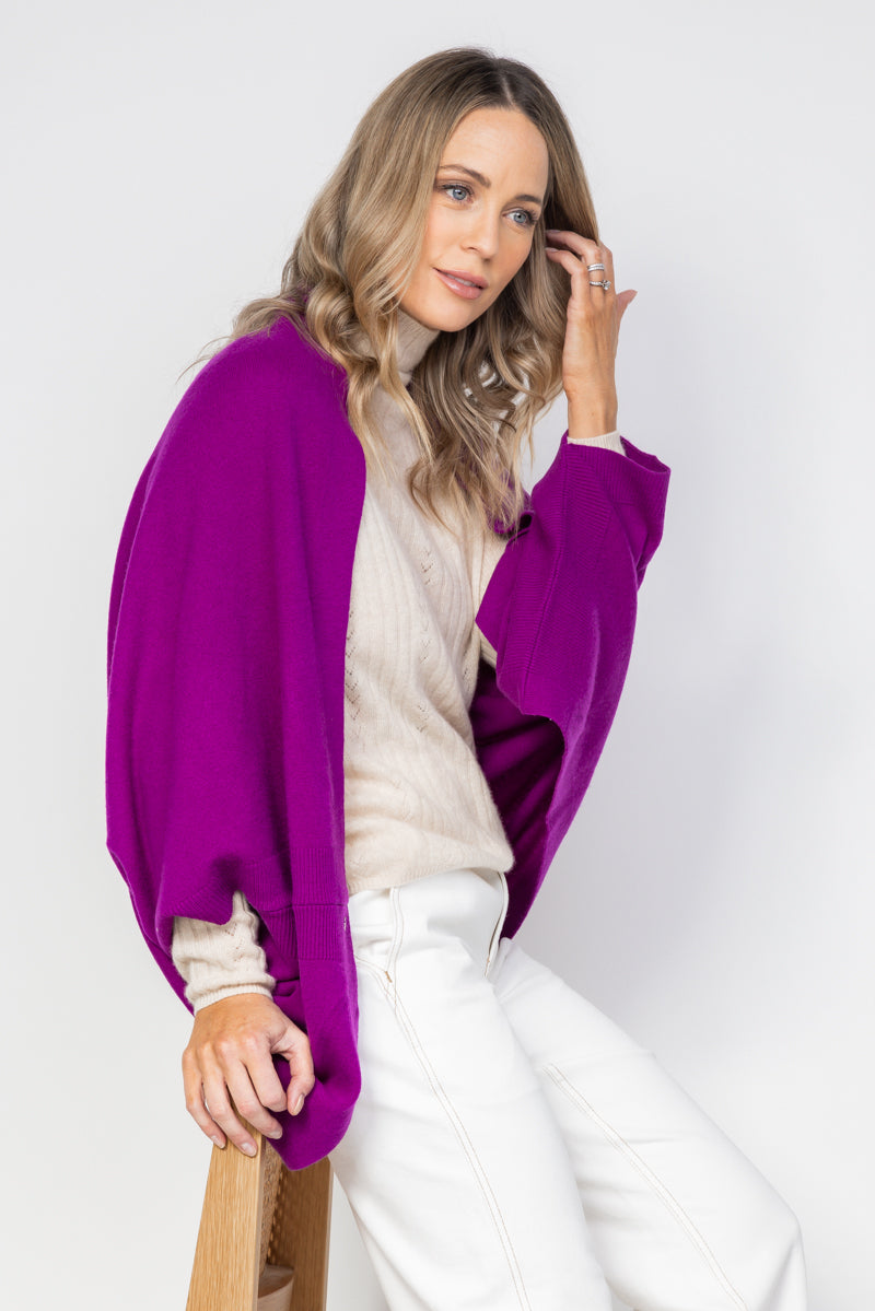 Cashmere Shrug - 4 colours - Cara Cashmere