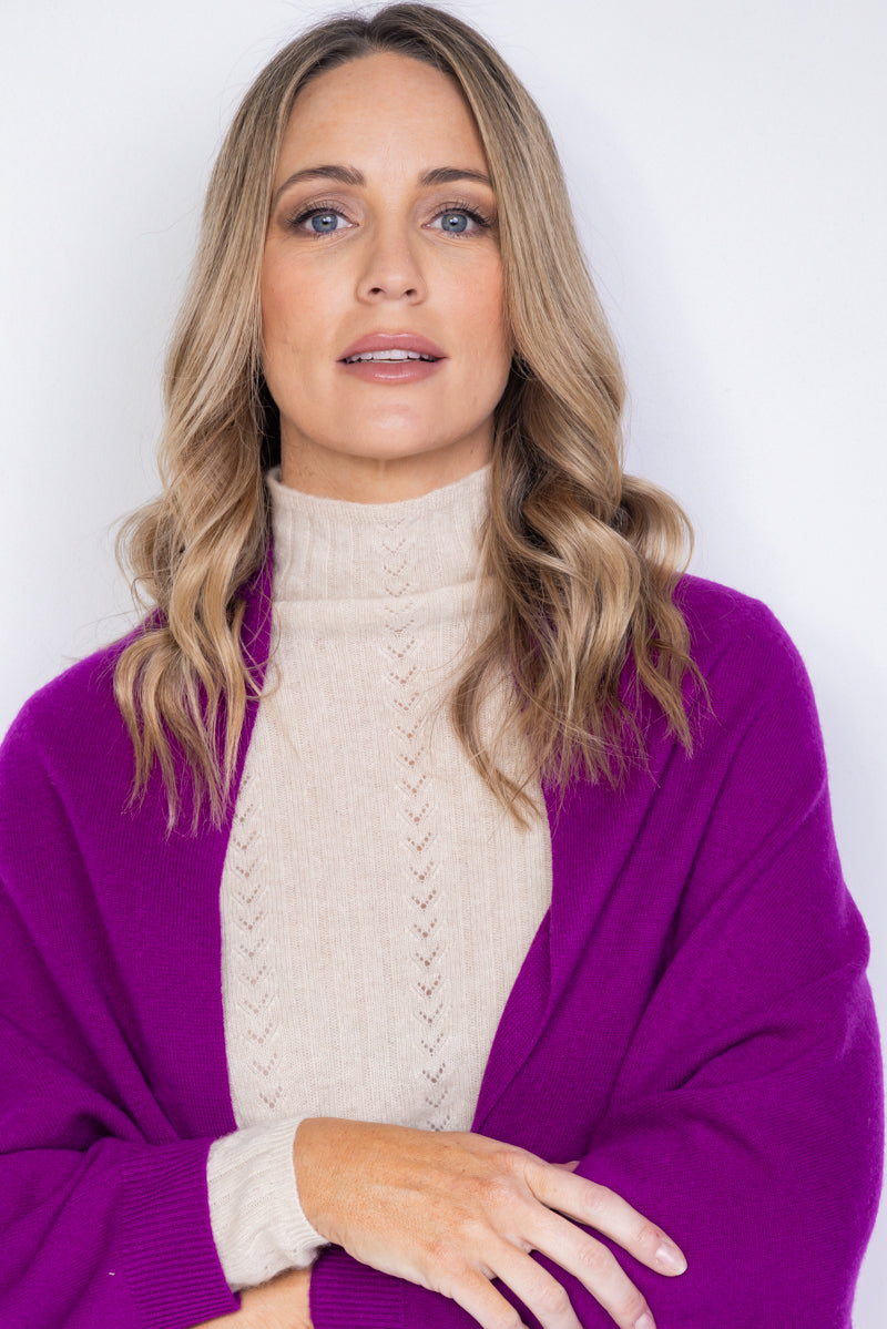 Cashmere Shrug - 4 colours - Cara Cashmere