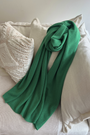 Cashmere Emerald Green Wrap - Cara Cashmere