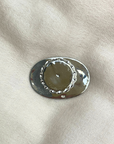 Cara Celtic Silver Sapphire Magnet Brooch - Cara Cashmere