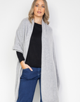 Cashmere Wrap - Silver Grey - Cara Cashmere