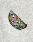 Embroidered Magnet Brooch - Cara Cashmere