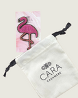 Embroidered Magnet Brooch - Cara Cashmere