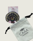 Embroidered Magnet Brooch - Cara Cashmere