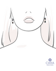 Boulder Opal and Sapphire Silver Triple Drop Earrings - Cara Cashmere