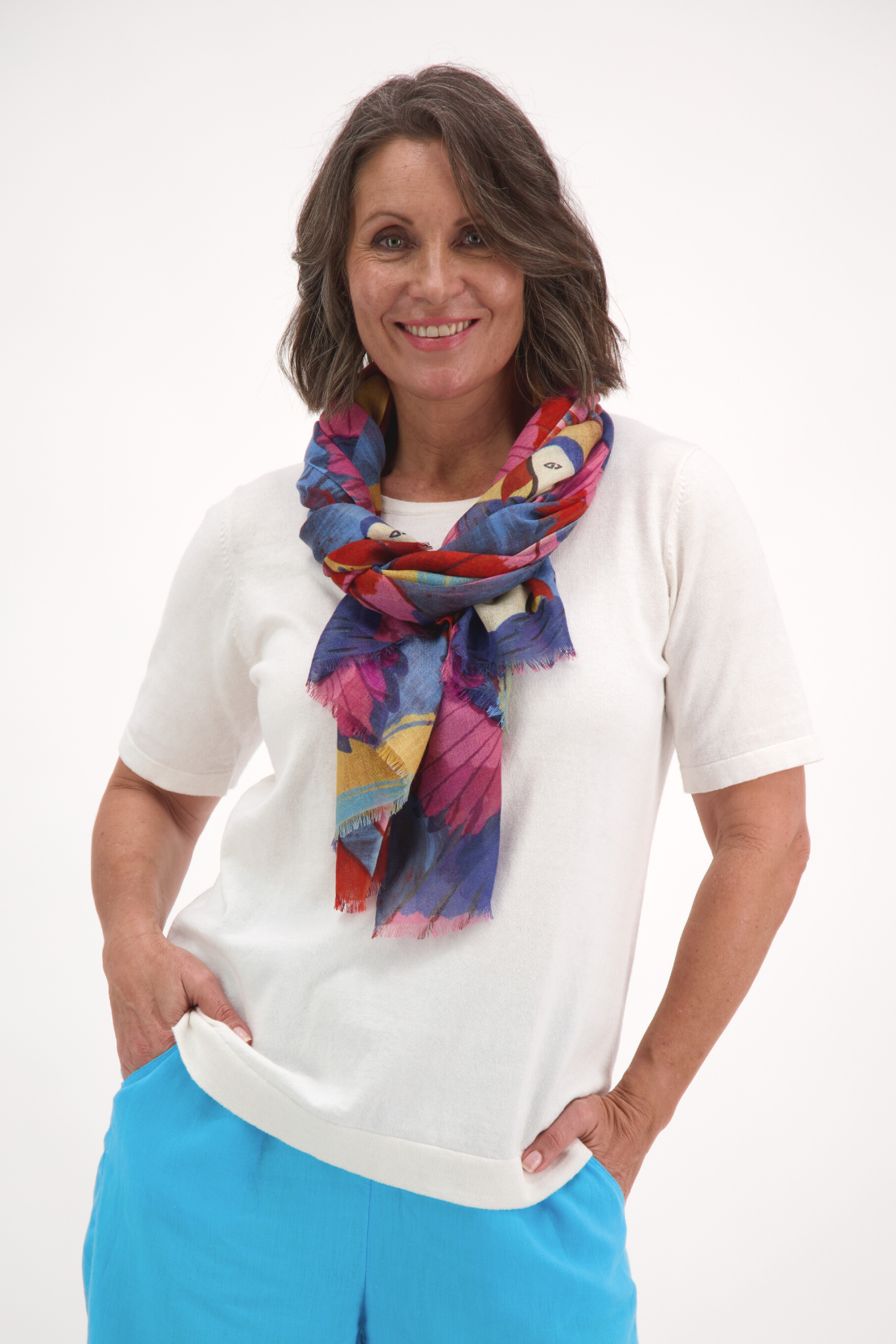 Brilliant Basics Cotton Cashmere T-Shirts - Cara Cashmere