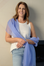 Cashmere Cornflower Blue Aura Scarf - Cara Cashmere