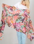 Silk Cashmere "A New Leaf" Scarf - Cara Cashmere