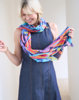 Silk Cashmere "Letting Go" Scarf - Cara Cashmere