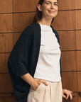 Cashmere Black Shrug - Cara Cashmere