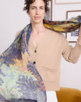Cashmere Caramel Allure V Neck Cardigan Knit - Cara Cashmere
