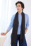 Cashmere Charcoal Lara Scarf - Cara Cashmere