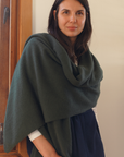 Cashmere Dark Olive Wrap
