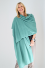 Cashmere Jade Wrap - Cara Cashmere