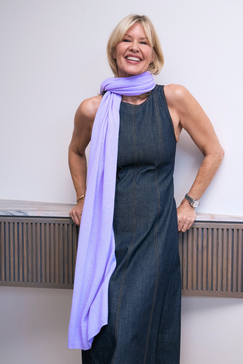 Cashmere Lavender Wrap