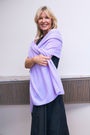 Cashmere Lavender Wrap - Cara Cashmere