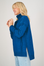 Merino Cashmere Azure Melange Harmony Knit - Cara Cashmere