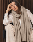 Cashmere Natural Wrap - Cara Cashmere