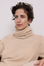Cashmere Pale Camel Rib Snood - Cara Cashmere