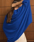 Cashmere Sapphire Shrug - Cara Cashmere