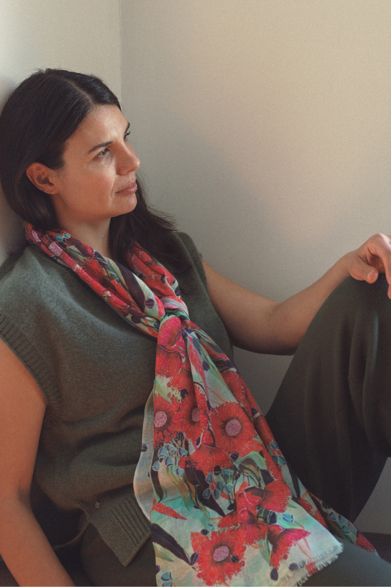 Cashmere Silk "Dreamer" Scarf - Cara Cashmere