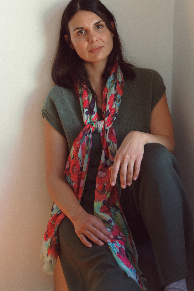 Cashmere Silk "Dreamer" Scarf - Cara Cashmere