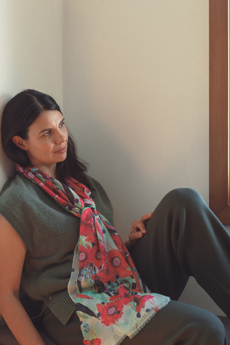 Cashmere Silk "Dreamer" Scarf - Cara Cashmere