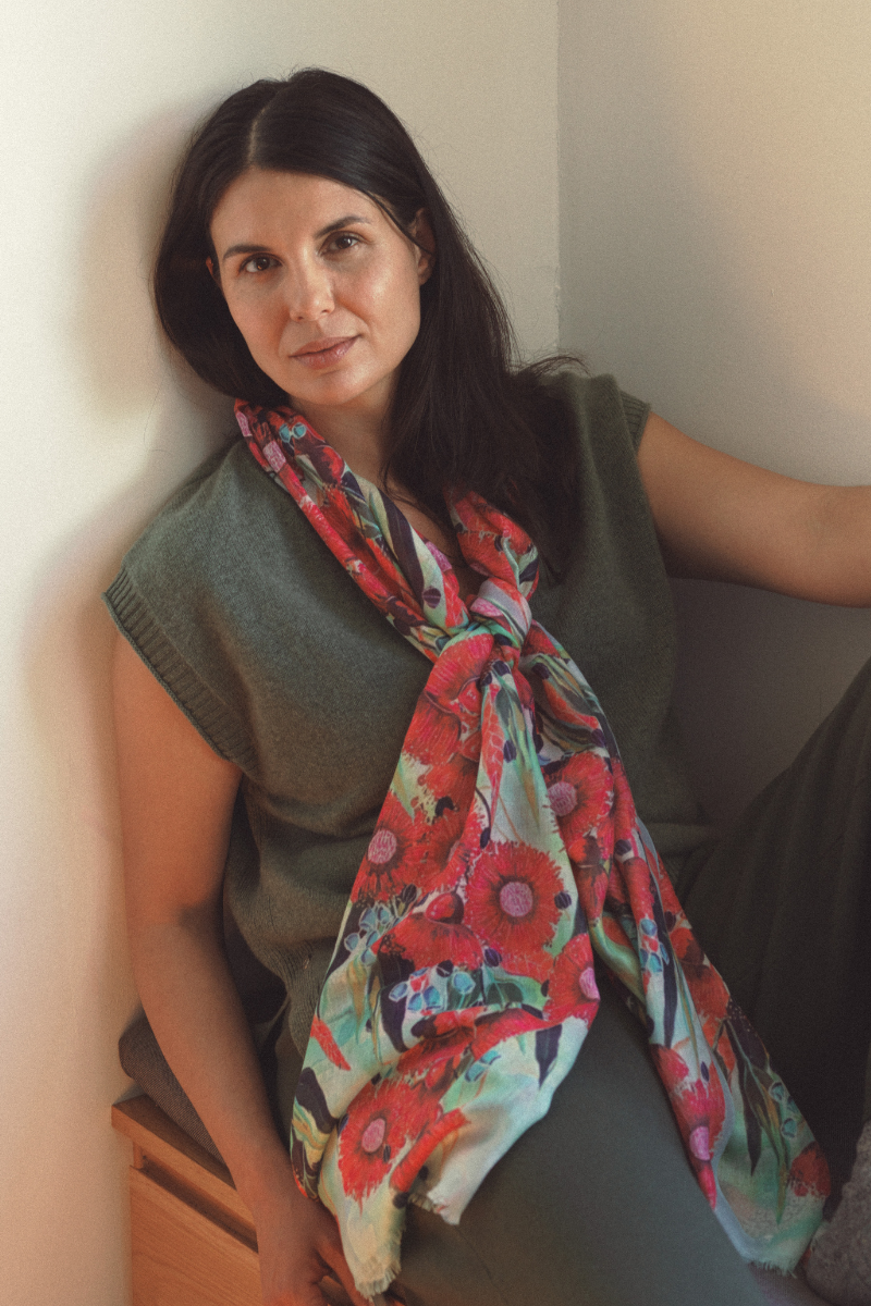 Cashmere Silk "Dreamer" Scarf - Cara Cashmere