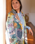 Cashmere Silk "Fan-tabulous-ness" Scarf