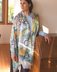 Cashmere Silk "Fan-tabulous-ness" Scarf