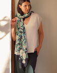 Cashmere Silk "Reflections" Scarf - Cara Cashmere