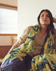 Cashmere Silk "Sunny Days Ahead" Scarf - Cara Cashmere