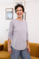 Cashmere Silver Grey Crew Jumper - Cara Cashmere