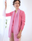 Cashmere Soft Rose Knitted Scarf