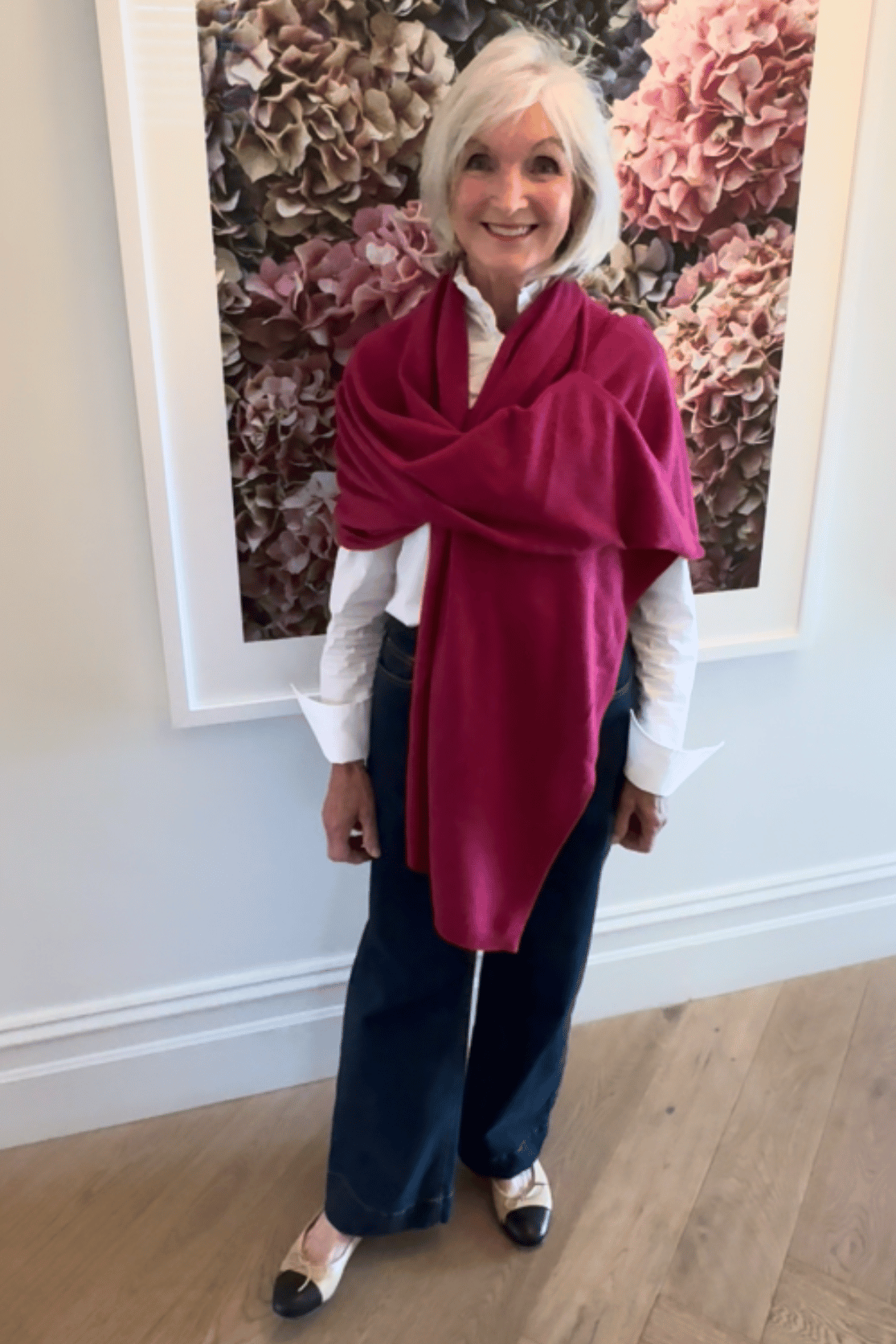 Cashmere Mulberry Wrap - Cara Cashmere